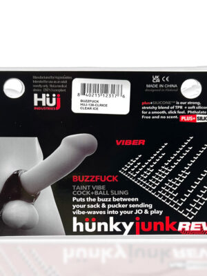 buzzfuck taint vibe sling clear ice