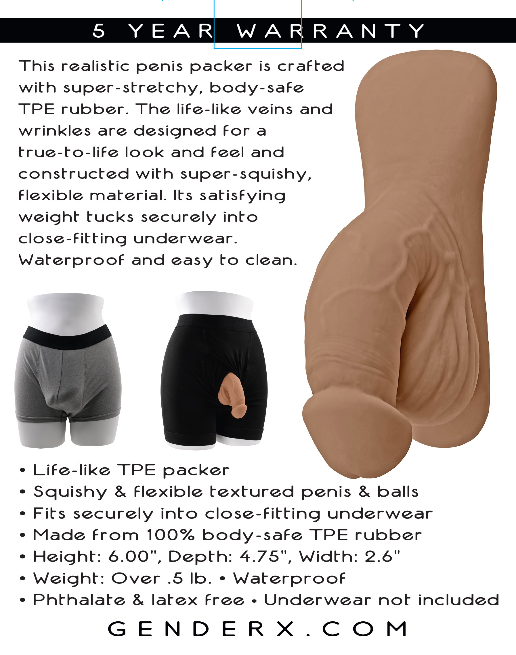 4 inch silicone packer medium