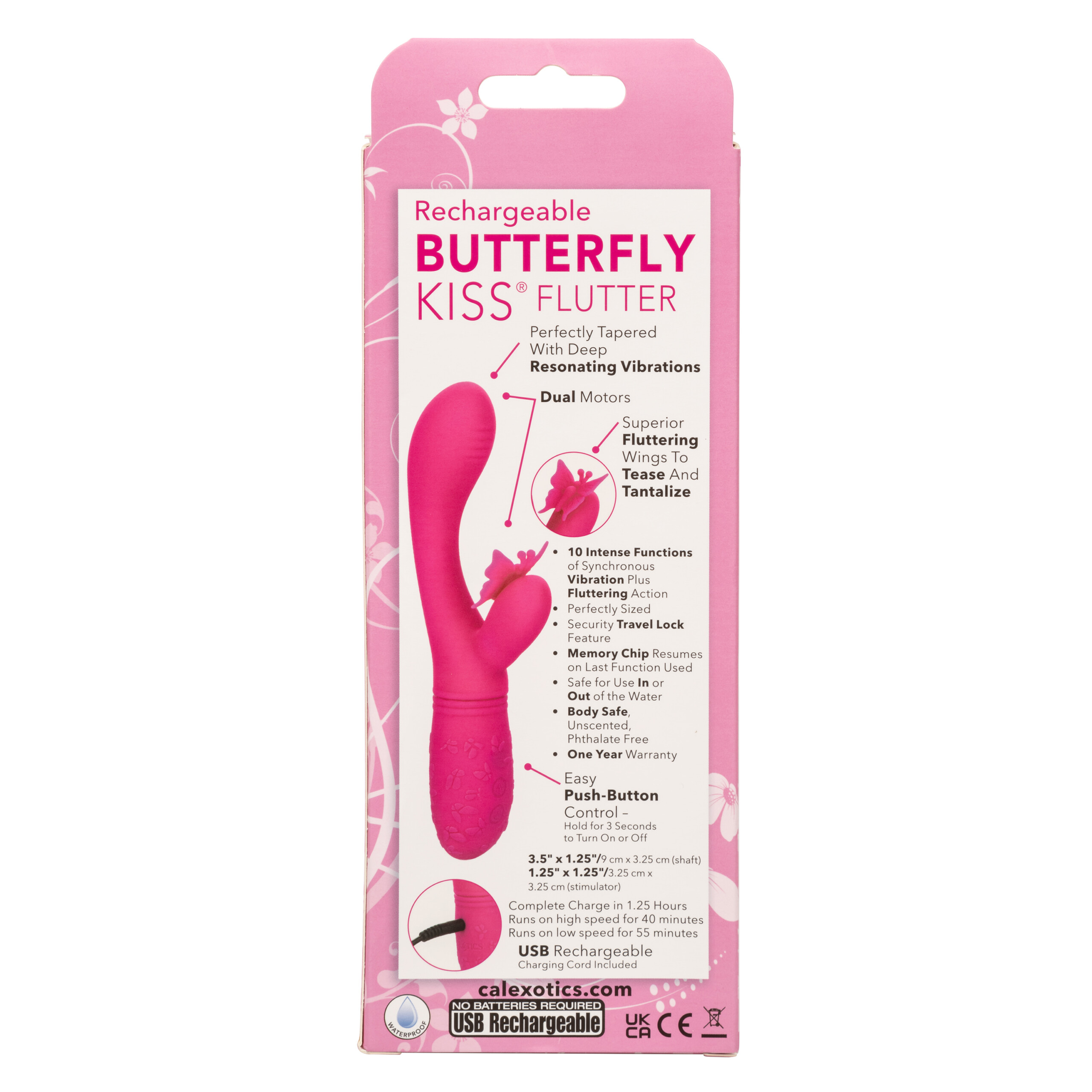 rechargeable butterfly kiss flutter pink rechargeable butterfly kiss flutter pink