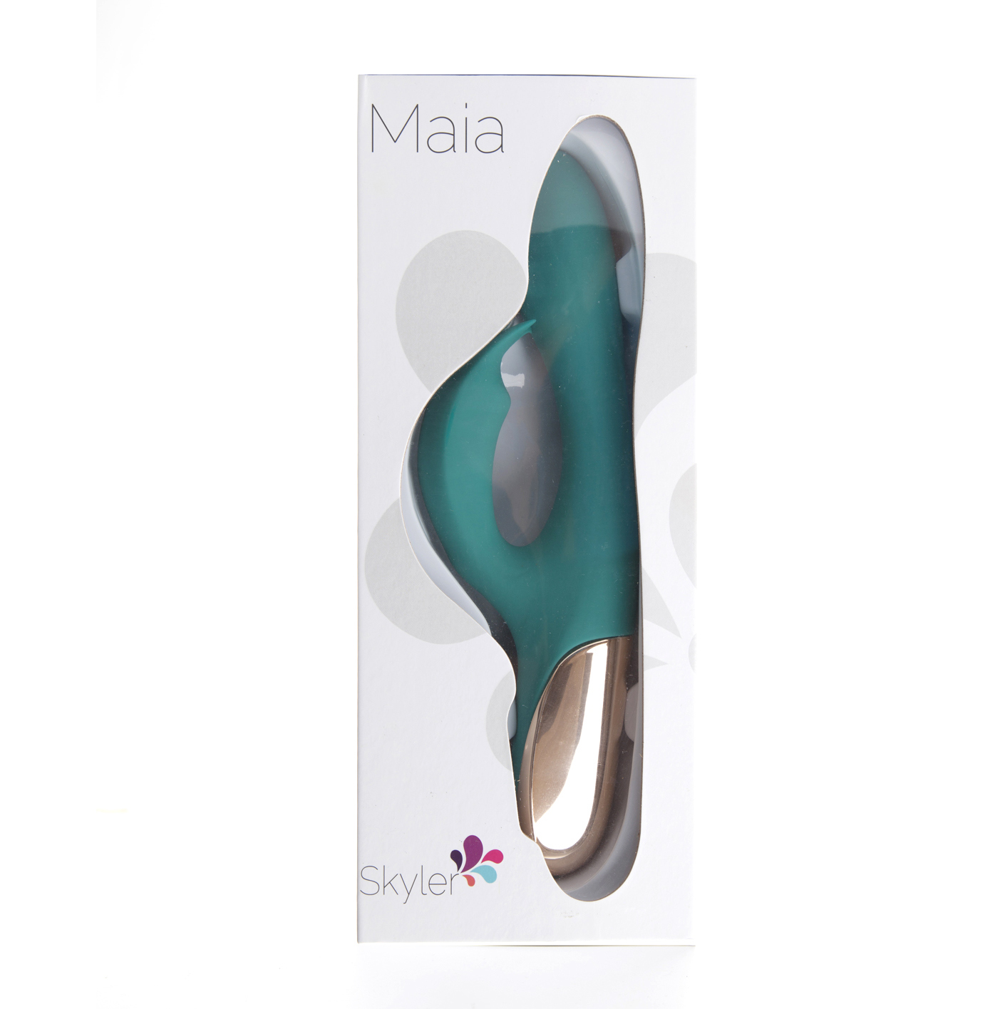 skyler silicone bendable rabbit green