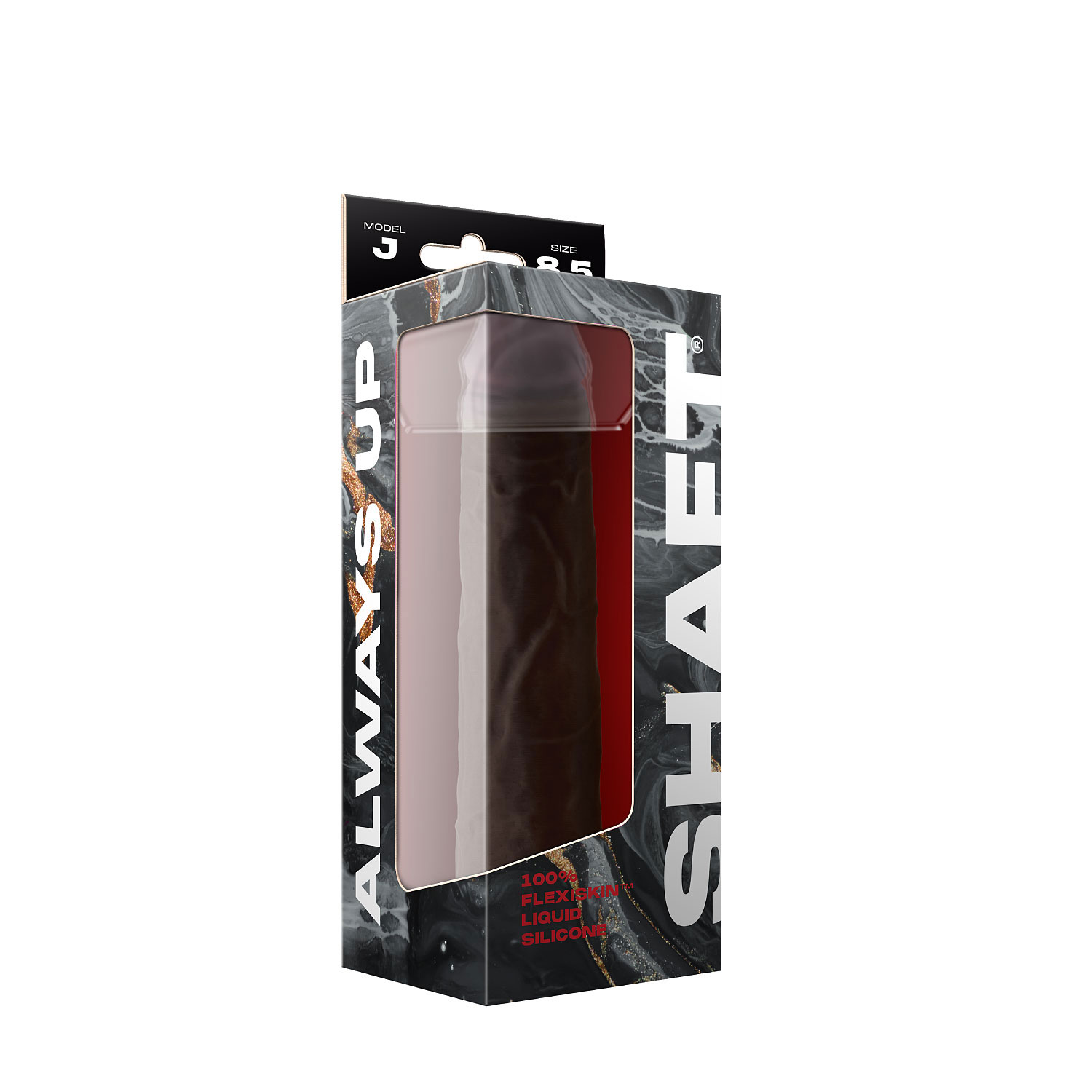 shaft model j 8.5 inch liquid silicone dong mahogany shaft model j 8.5 inch liquid silicone dong mahogany