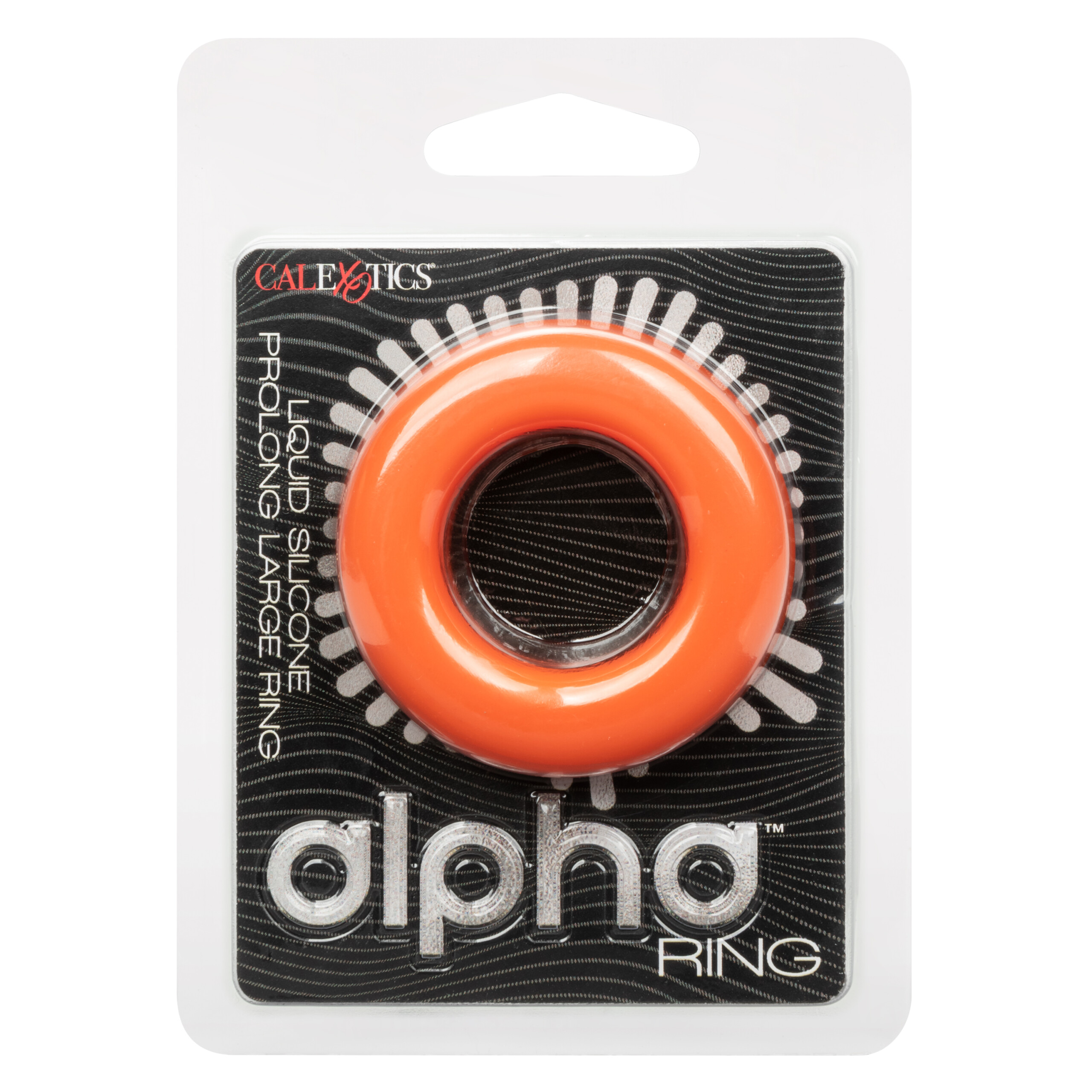 alpha liquid silicone prolong large ring orange alpha liquid silicone prolong large ring orange