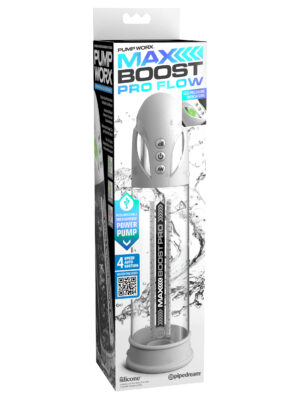 max boost pro flow white/clear