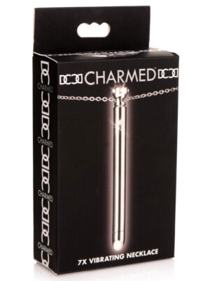 7x vibrating necklace silver