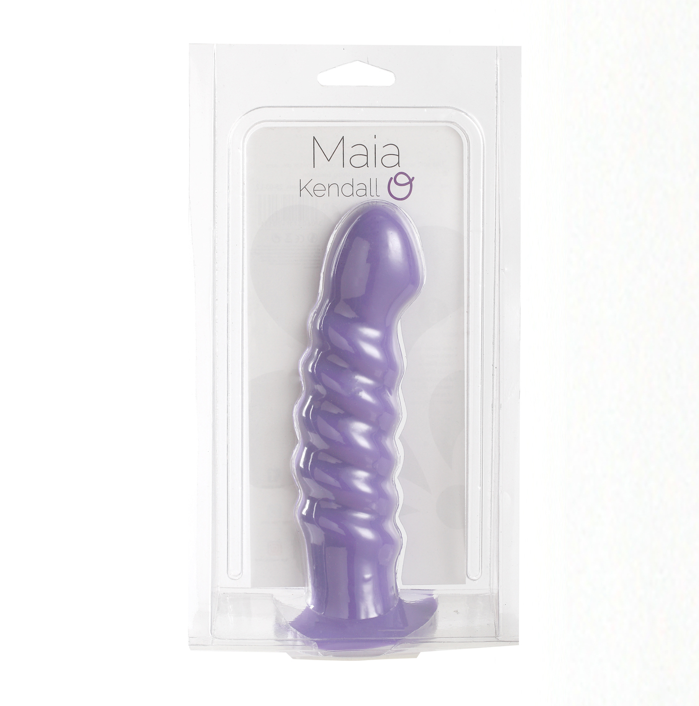 kendall silicone dong swirled satin finish neon purple kendall silicone dong swirled satin finish neon purple