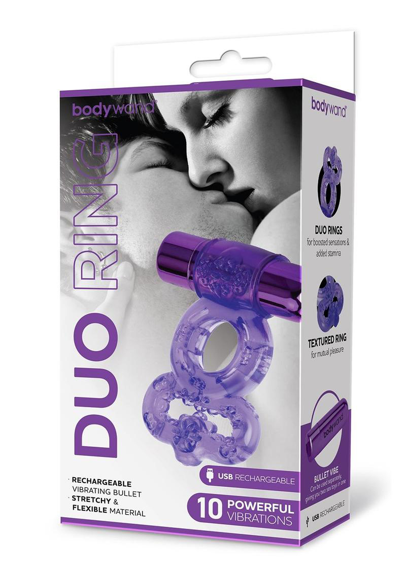 bodywand rechargeable duo ring purple bodywand rechargeable duo ring purple