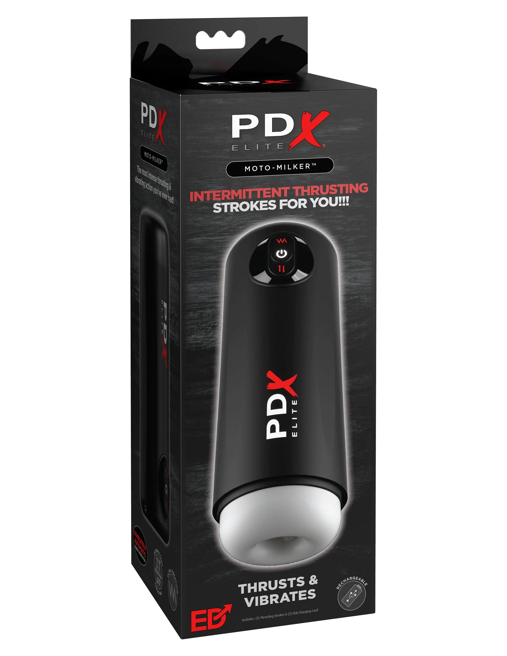 pdx elite moto milker black
