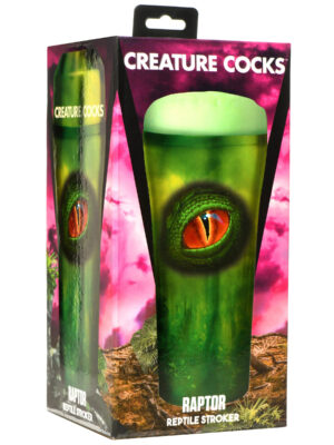 raptor reptile stroker green