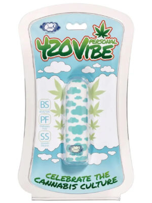 420 stubby vibe cloud white/blue