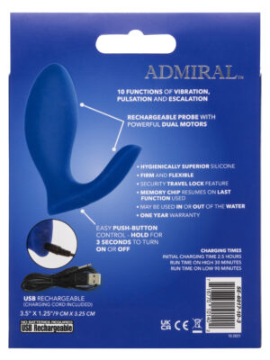 admiral prostate rimming probe blue