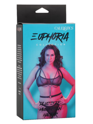 euphoria collection plus size multi chain halter black euphoria collection plus size multi chain halter black