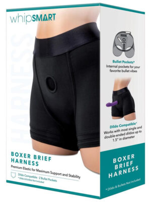 soft packing boxer brief large black