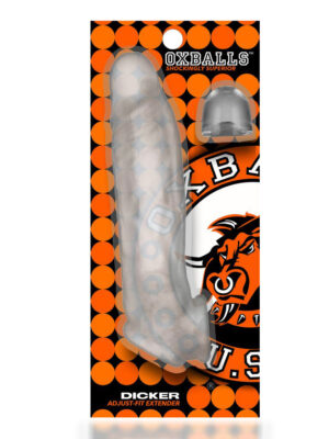 dicker ultra slim cocksheath clear ice