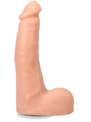 signature cocks maximo garcia 8.5" cock with removable vac u lock suction cup vanilla