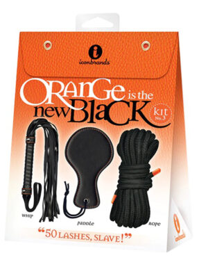 orange is the new black 50 lashes kit black/orange orange is the new black 50 lashes kit black/orange