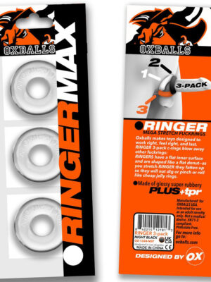 ringer max 3 pack clear ringer max 3 pack clear