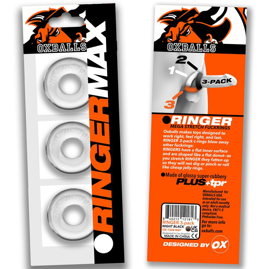 ringer max 3 pack clear ringer max 3 pack clear