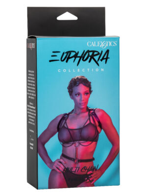 euphoria collection multi chain halter black euphoria collection multi chain halter black