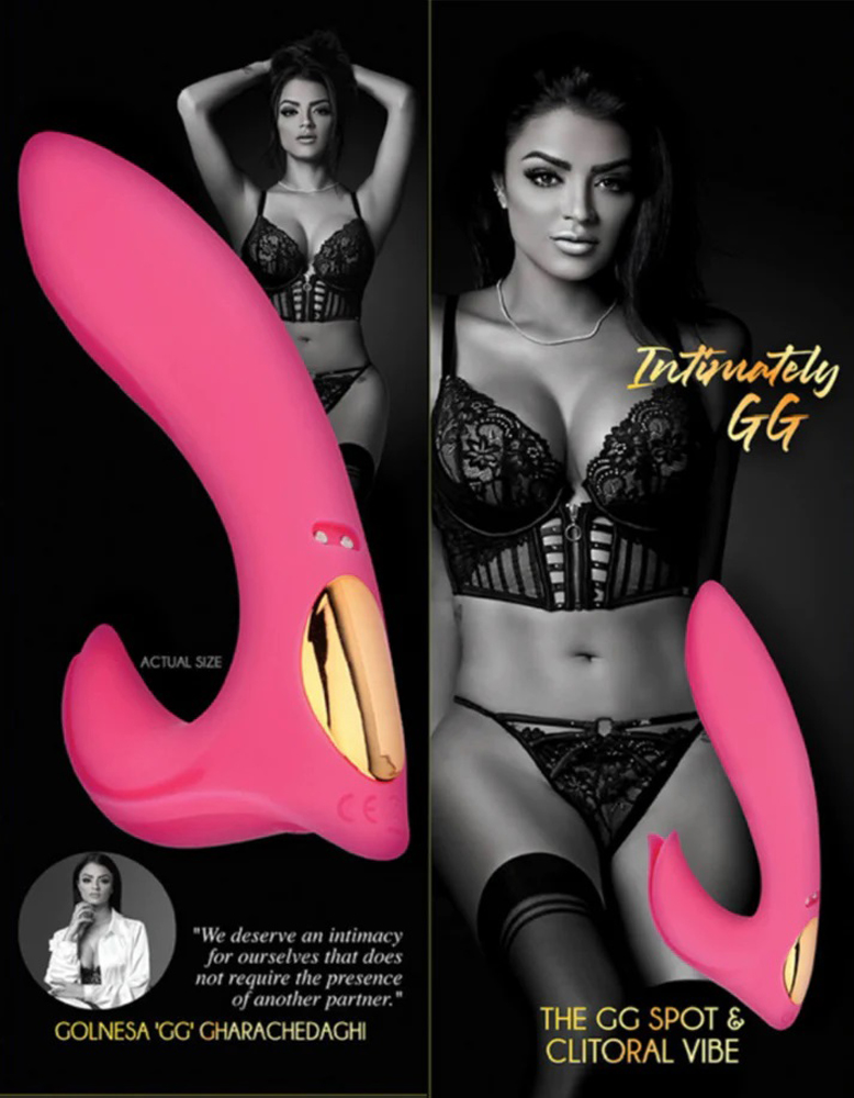 the gg spot and clitoral vibe pink