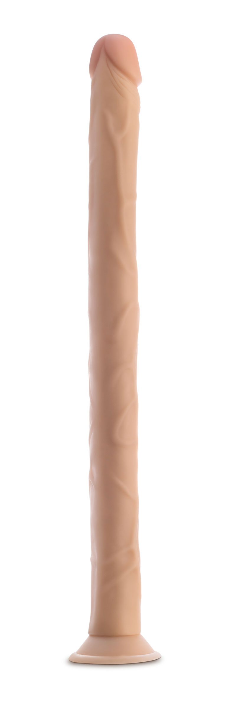dr. skin 19 inch dildo beige