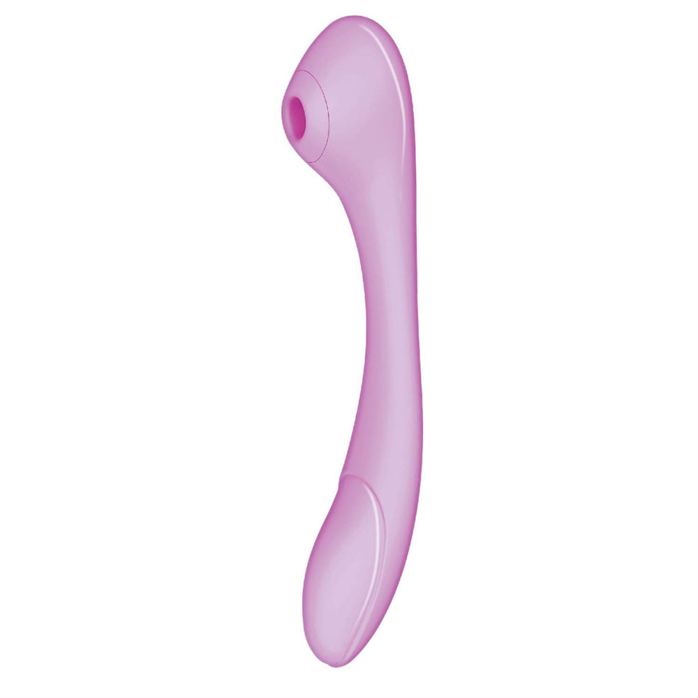 blaze bendable suction massager lavender