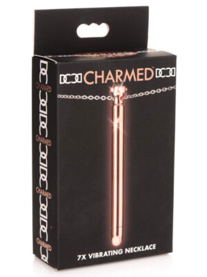 7x vibrating necklace rose gold