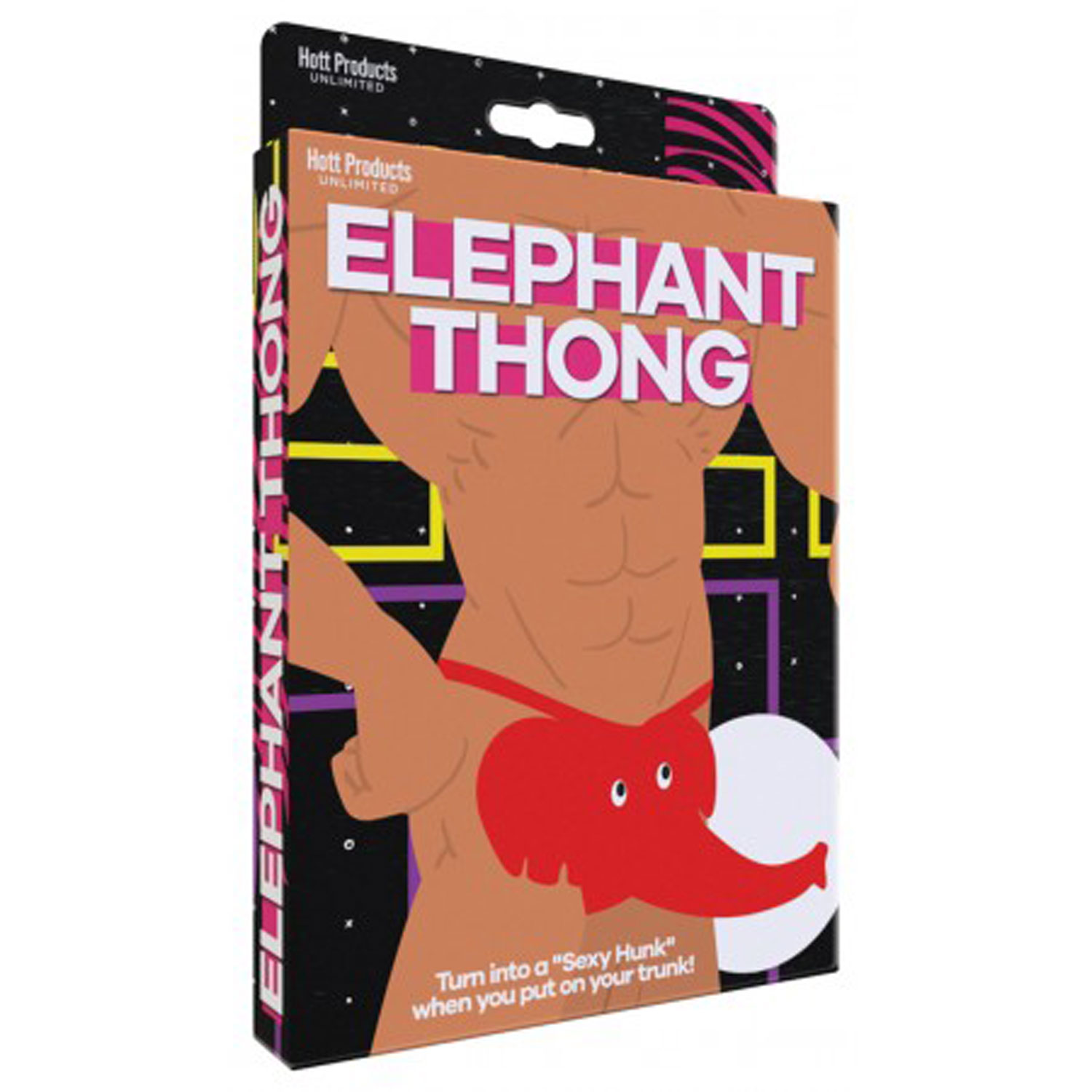elephant thong red one size elephant thong red one size