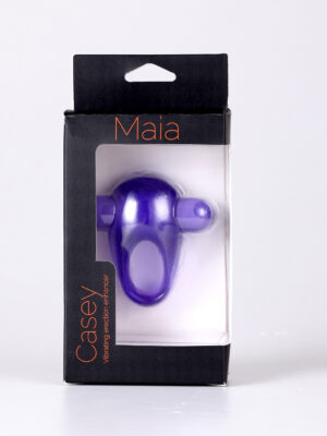 casey vibrating erection enhancer ring purple