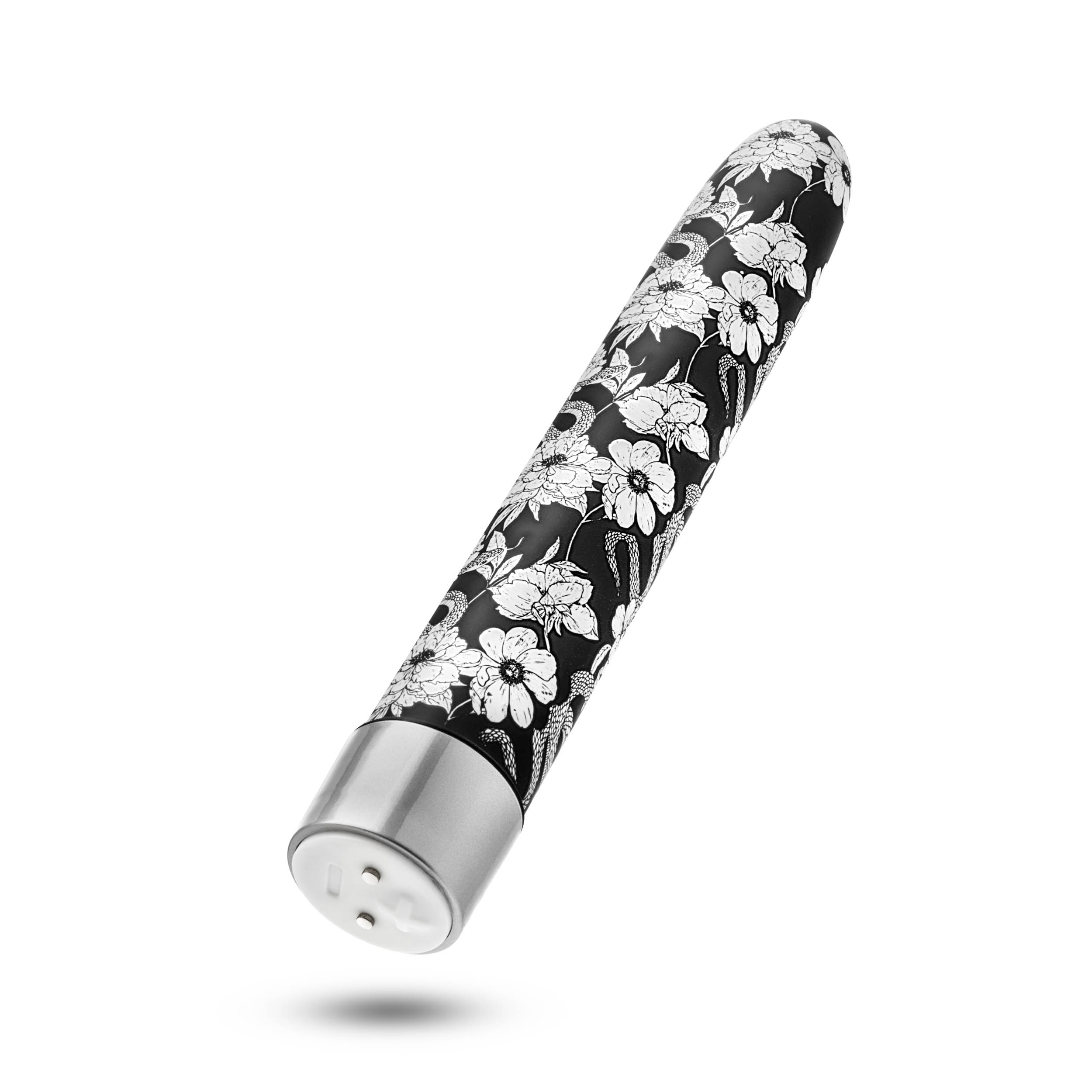 the collection eden 7 inch rechargeable vibe black