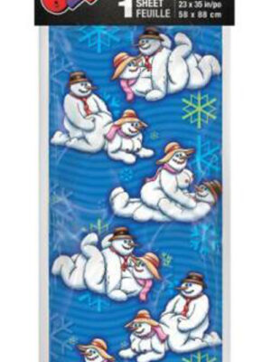 gift wrap snowman