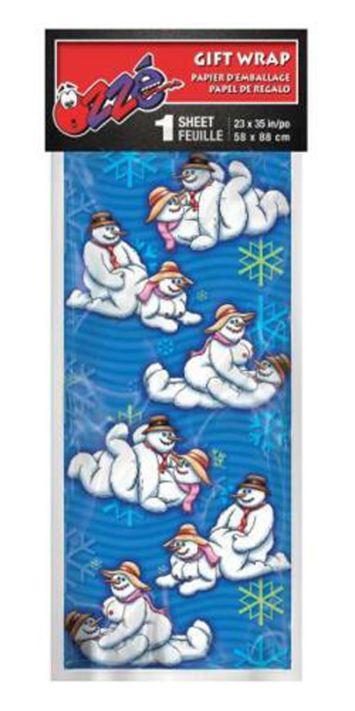 gift wrap snowman gift wrap snowman