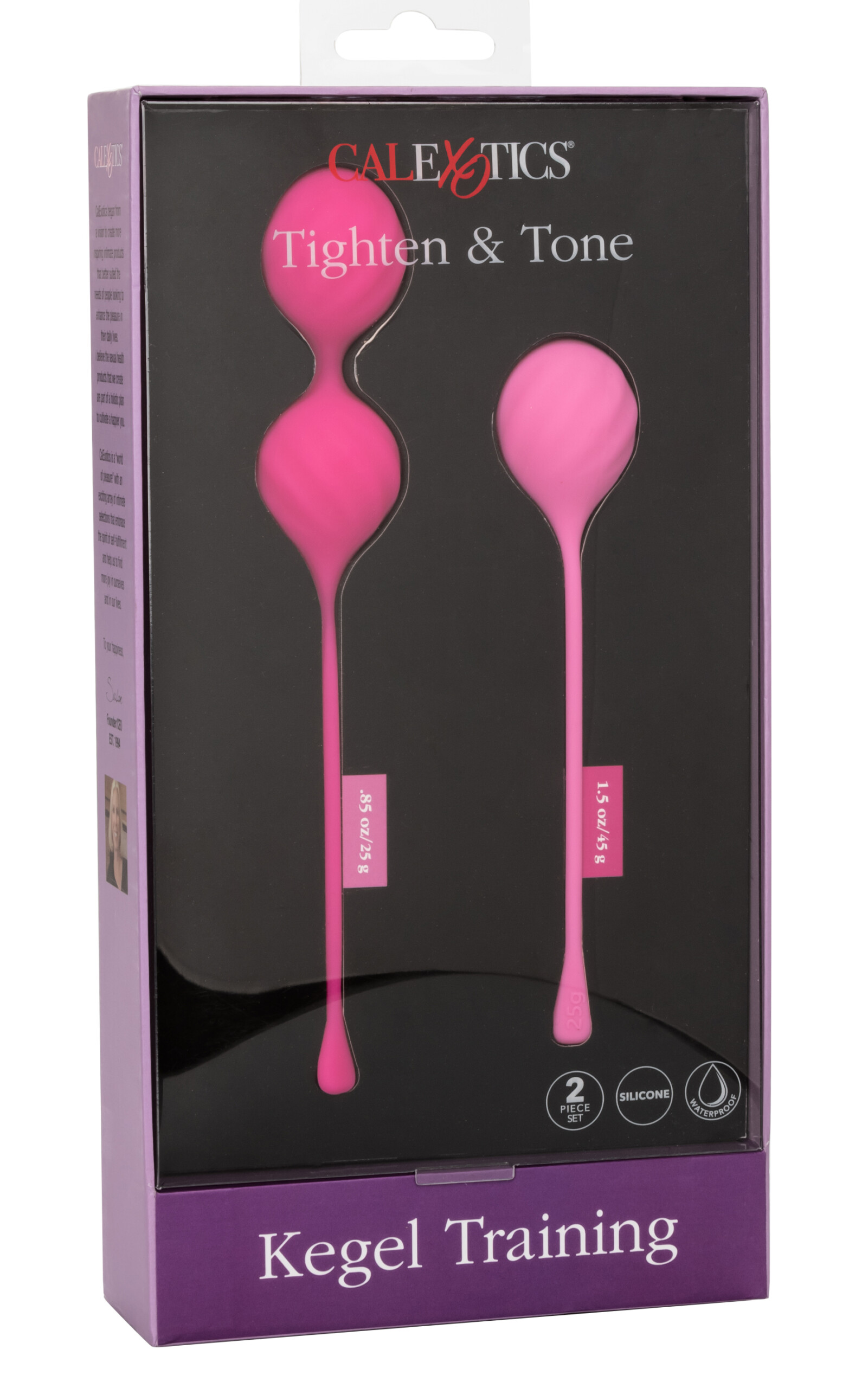 kegel training 2 piece set pink kegel training 2 piece set pink