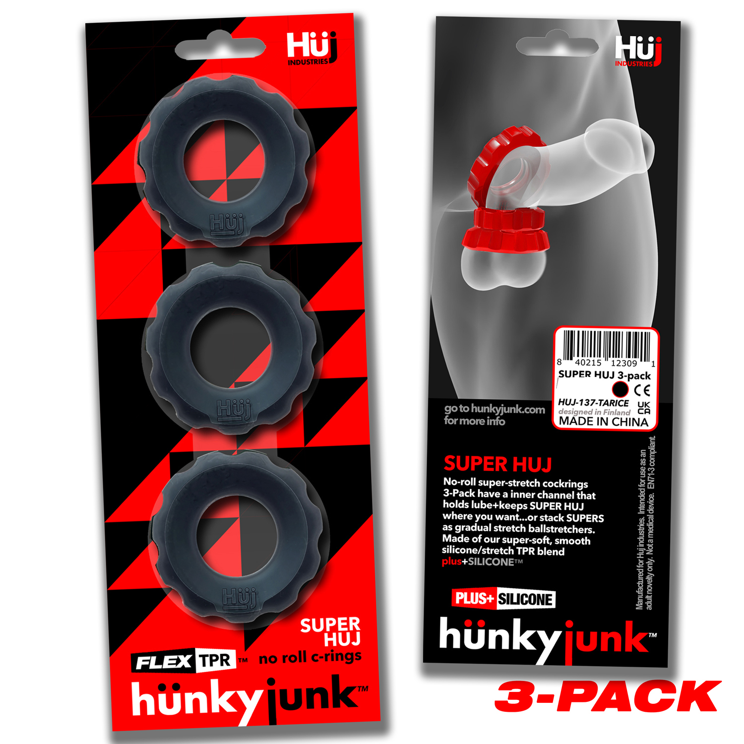super huj 3 pack cockrings tar ice super huj 3 pack cockrings tar ice