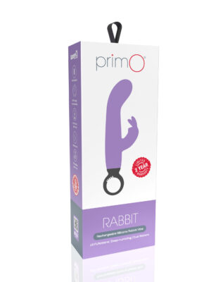 primo rabbit rechargeable vibrator lilac