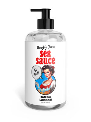 naughty jane's sex sauce natural lubricant 16oz
