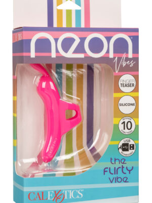 neon vibes the flirty vibe pink