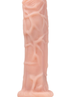 dr. skin silicone dr. richard 9 inch vibrating dildo beige