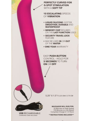 bliss liquid silicone g vibe pink