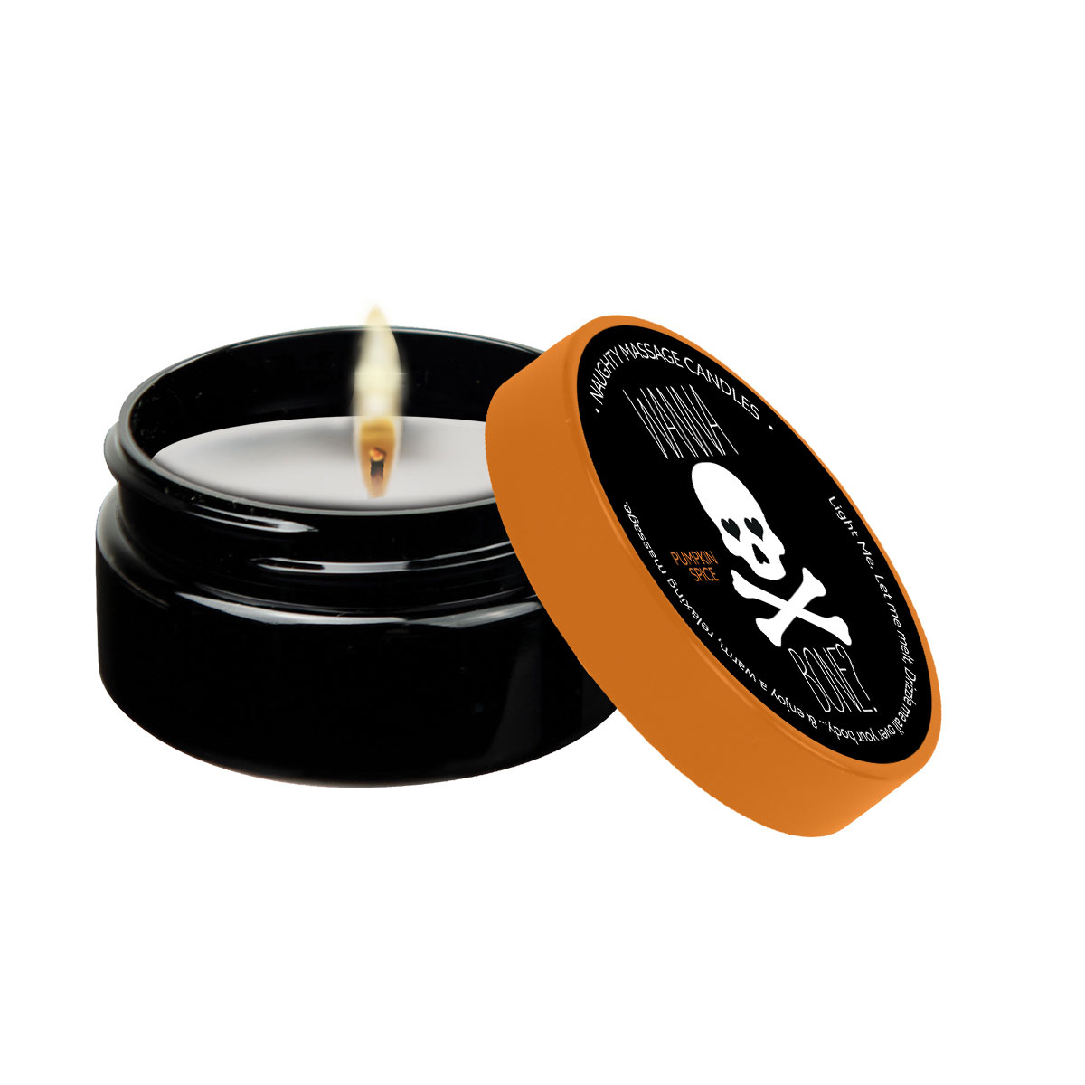 naughty massage candle wanna bone pumpkin spice