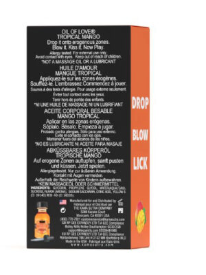 oil of love tropical mango 0.75 fl. oz. / 22 ml