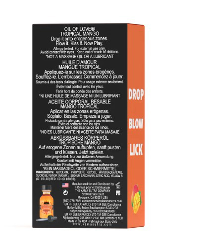 oil of love tropical mango 0.75 fl. oz. / 22 ml oil of love tropical mango 0.75 fl. oz. / 22 ml