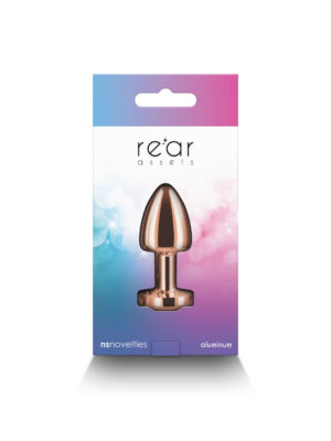 rear assets petite rose gold/rainbow