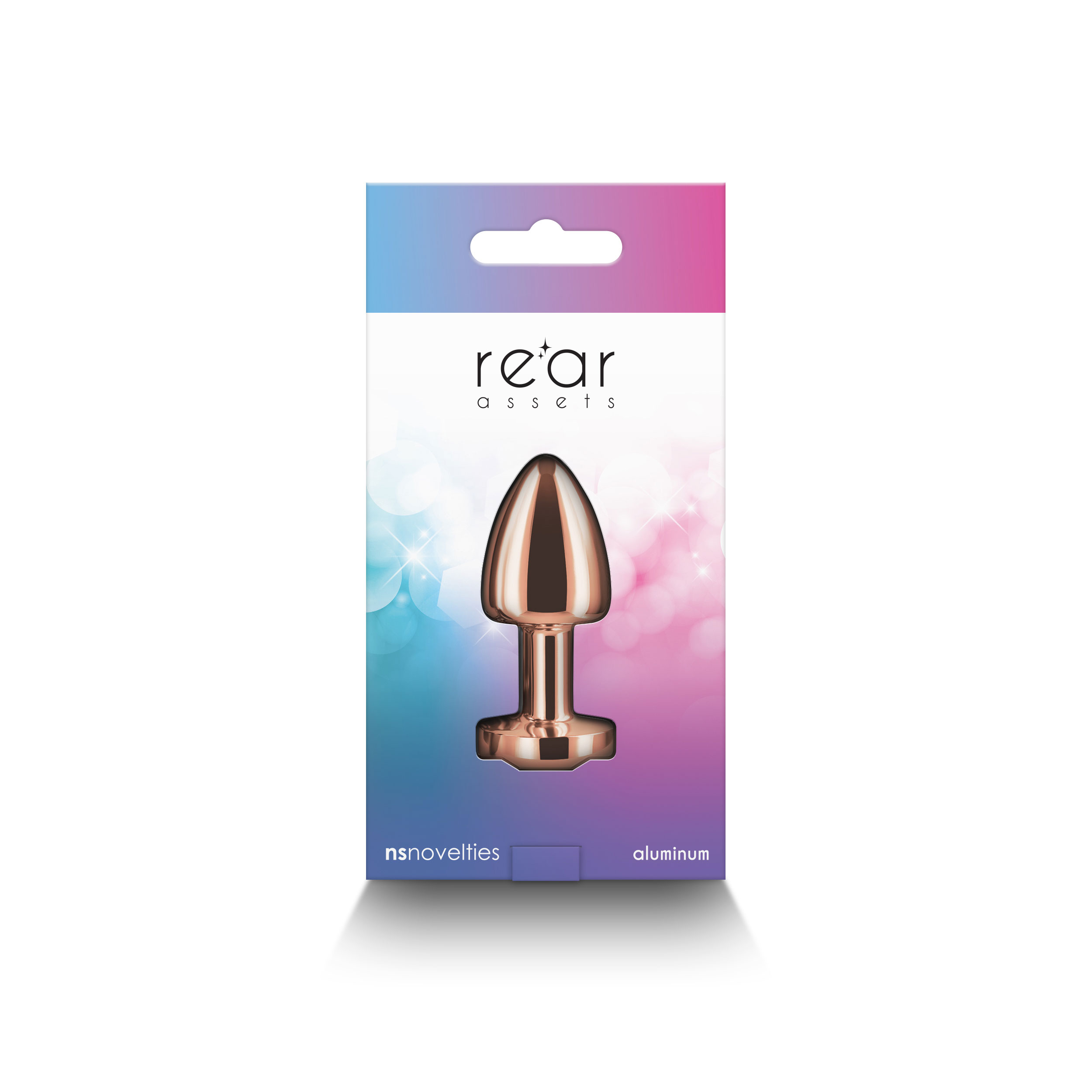 rear assets petite rose gold/rainbow