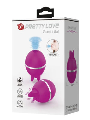 pretty love gemini ball fuchsia