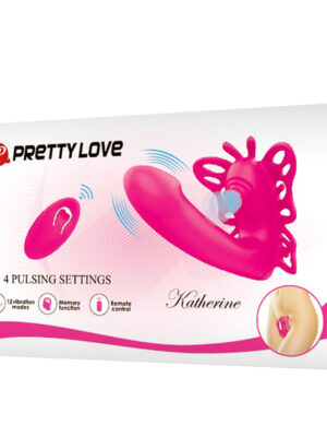 pretty love katherine wearable butterfly vibrator fuchsia