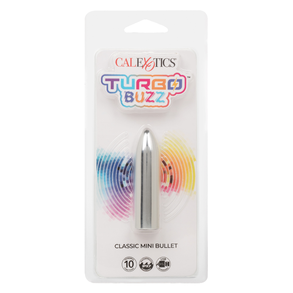 turbo buzz classic mini bullet silver