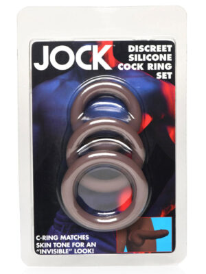 jock silicone cock ring set in dark jock silicone cock ring set in dark