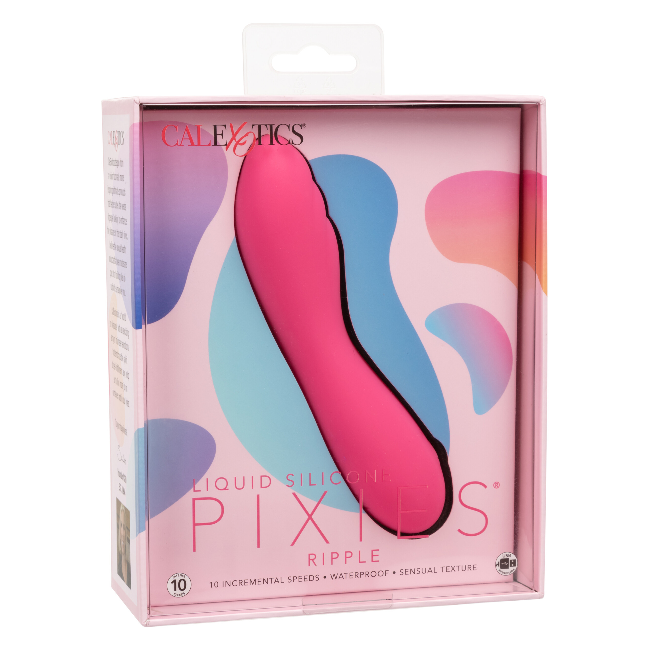 liquid silicone pixies ripple pink