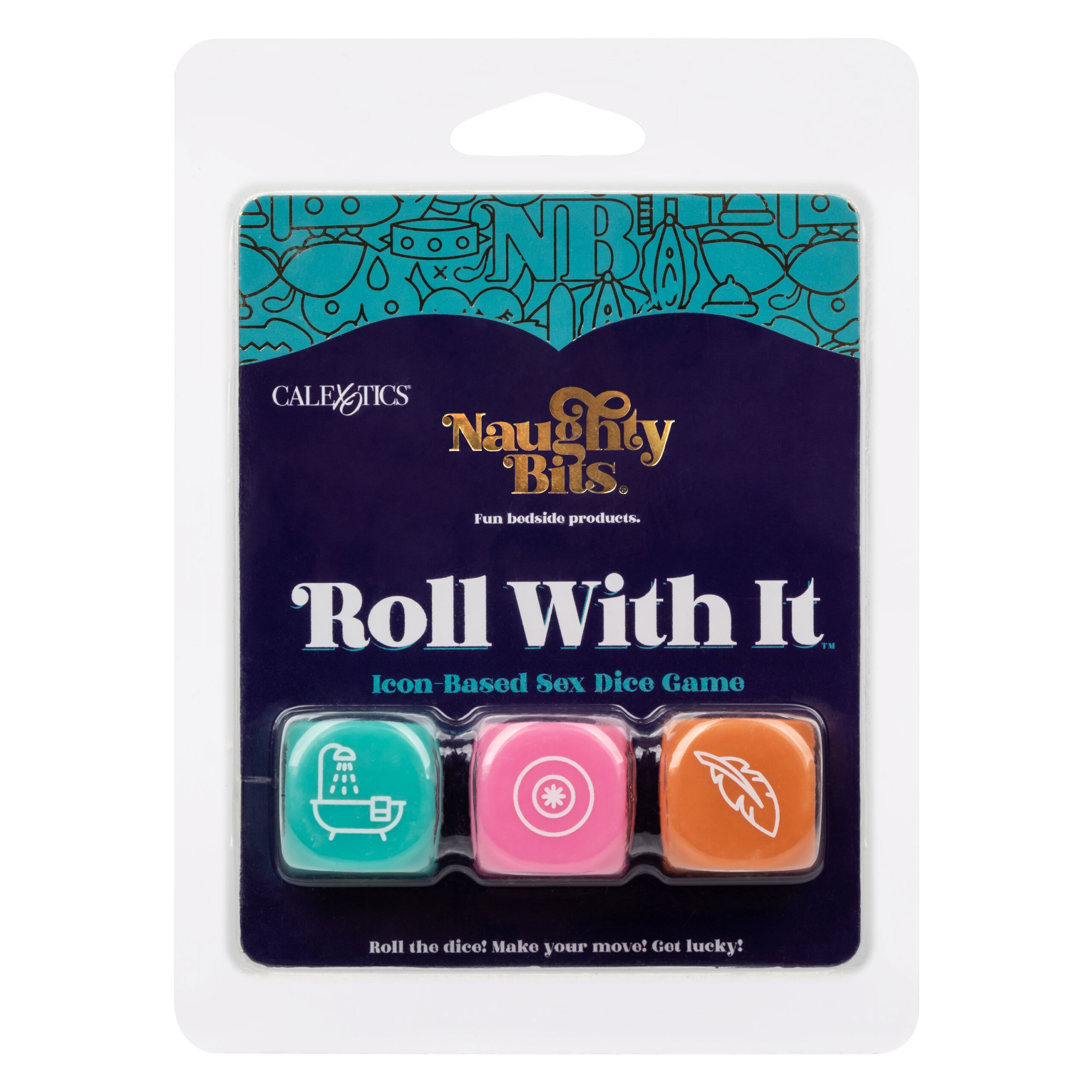 naughty bits roll with it icon based sex dice game