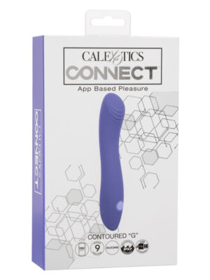 calexotics connect contoured "g" periwinkle